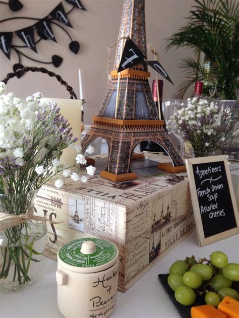 20 best images about French themed dinner party on Pinterest