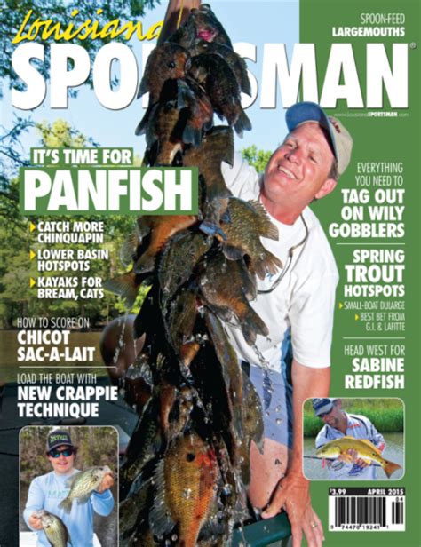 Cover photography for Louisiana Sportsman magazine