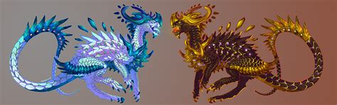 Gem Dragons AUCTION [CLOSED] by Zevanox on DeviantArt