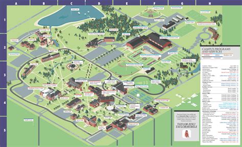 Taylor University Campus Map