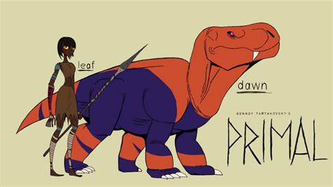 Genndy tartakovsky primal leaf and dawn. by LilburgerD4 on DeviantArt | Primal, Prehistoric ...