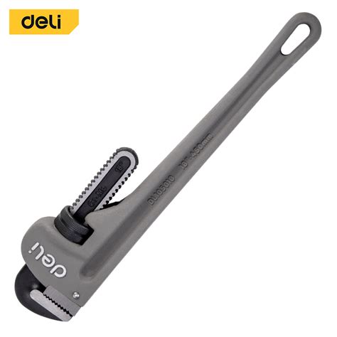 Aluminum Alloy Pipe Wrench from China manufacturer - Deli Tools