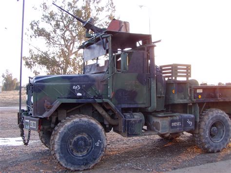 Trucks! 4 | An Army 5-ton truck modified into a gun truck fo… | Flickr