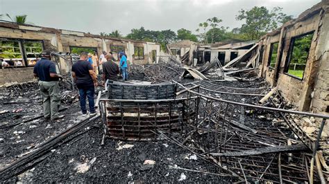 Fatal Fire at Guyana Dormitory Was ‘Maliciously Set,’ Official Says - The New York Times