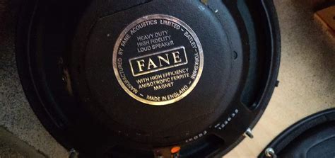 Can anyone offer some info about these Fane speakers? : GuitarAmps