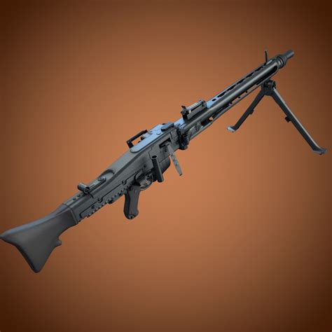 MG3 machine gun 3D model | CGTrader