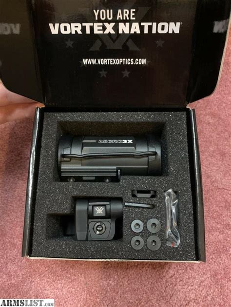 ARMSLIST - For Sale: New Vortex Micro 3X Magnifier w/ QD Flip Mount (V3XM)