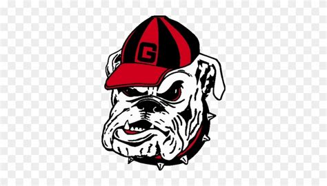 Georgia Bulldog Head Logo Psd, Vector Graphics - Georgia Bulldogs Football Logo - Free ...