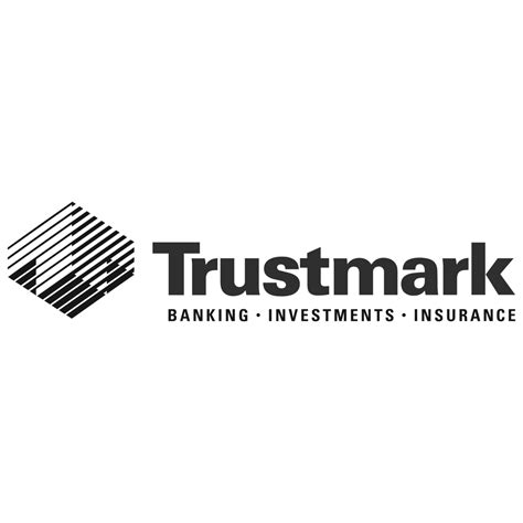 Trustmark National Bank Logo Black and White – Brands Logos