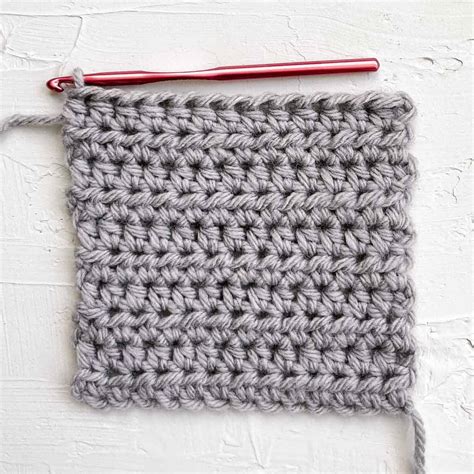 How to Do The Half Double Crochet Stitch (HDC) for Beginners