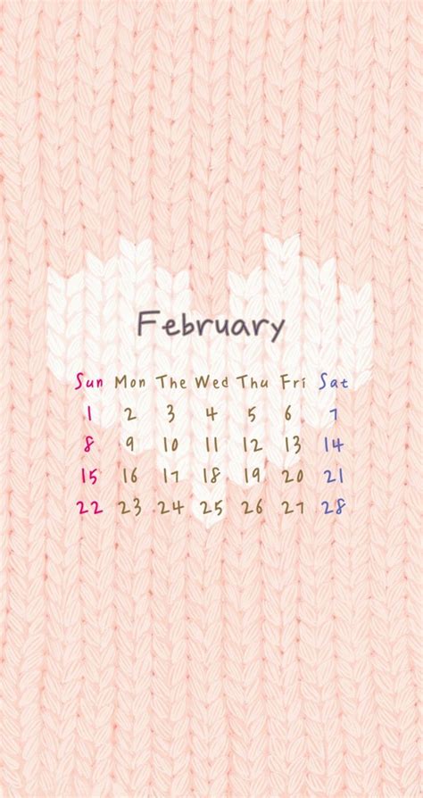 Calendar wallpaper, February calendar, Calendar