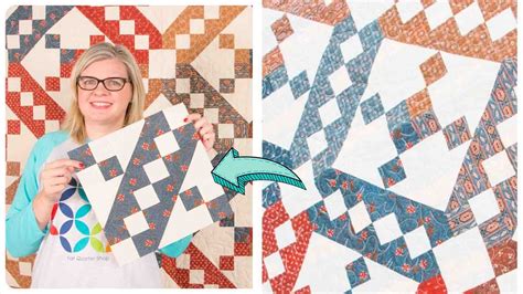 Jacob's Ladder Quilt Block Tutorial