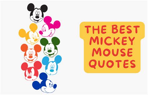 117 Best Mickey Mouse Quotes - Nourish Your Glow