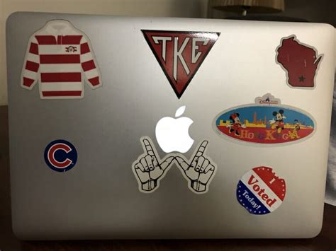 The wonderful, funny and strange world of laptop stickers