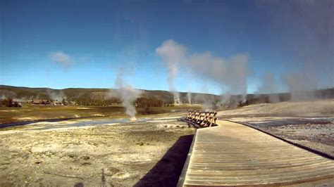 Yellowstone Geyser Basin Timelapse - YouTube