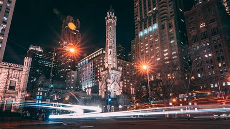 Chicago Night Photos, Download The BEST Free Chicago Night Stock Photos ...