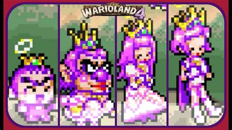 Wario Land 4 - All Endings - YouTube