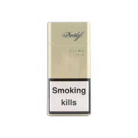 Davidoff Cigarette Gold Slims – Delice Store