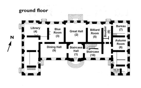 Le château de La Motte Tilly - ground floor | Maison de campagne française, Plan au sol, Château