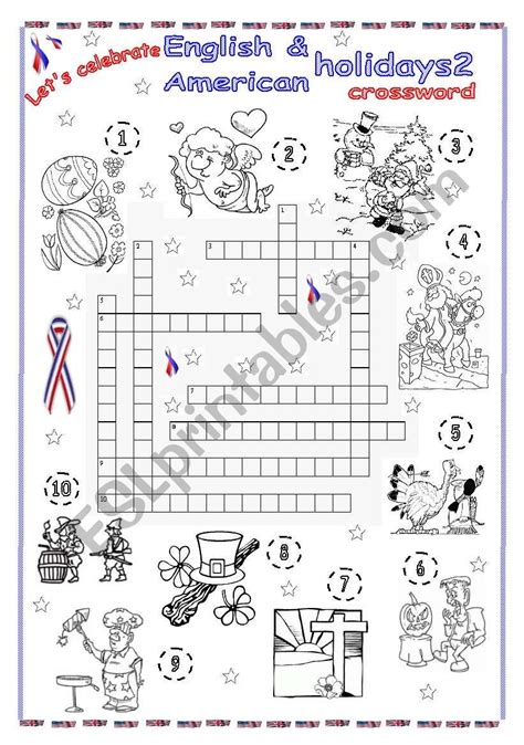 British and American Holidays and Festivals2 - ESL worksheet by mish.cz