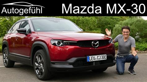 Mazda MX-30 FULL REVIEW all-new Mazda EV - Autogefühl - YouTube