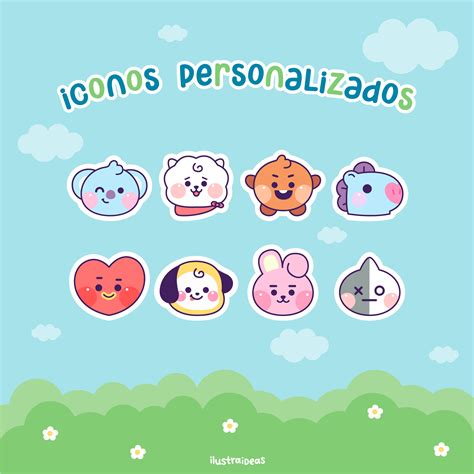 Iconos para escritorio | pack personalizado | Ilustraideas