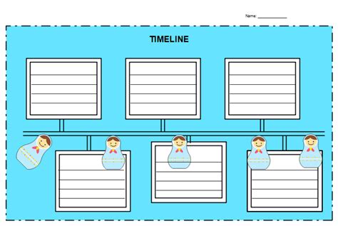 Timeline Graphic Organizer Template Free Download