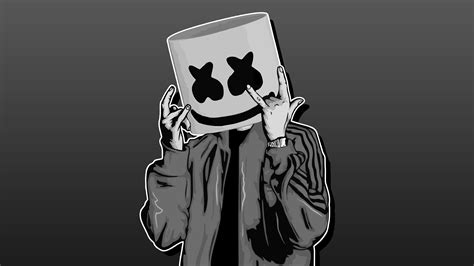 DJ Marshmello 4K Wallpapers - Wallpaper Cave