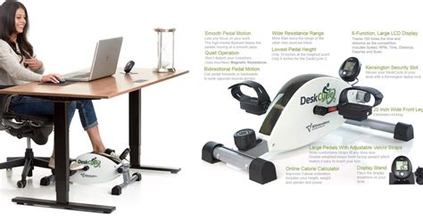 Add the DeskCycle 2 Under Desk Exercise Bike to your office setup for $119 (Reg. $169)