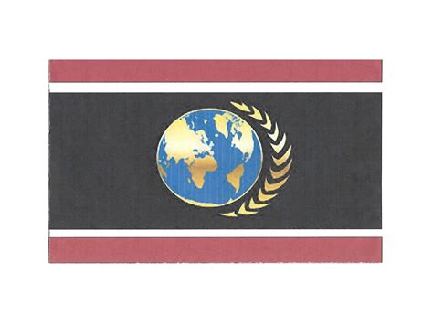 United Earth Flag, based on references from Star Trek. #unity #earth # ...