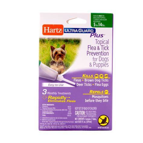 Hartz® UltraGuard Plus® Topical Flea and Tick Prevention for Dogs and Puppies 5-15lb | Hartz