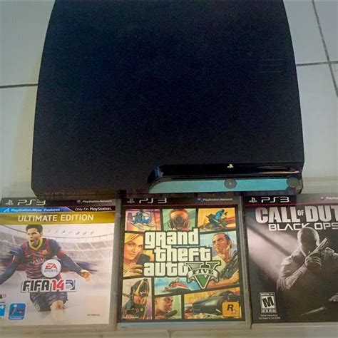 Sony PS3 Slim 500gb (reserved), Hobbies & Toys, Toys & Games on Carousell