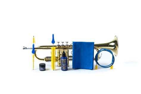 Complete Trumpet Cleaning and Care Kit Set with Instructions - Music Nomad