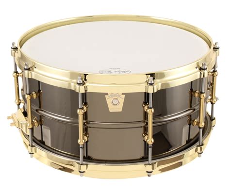 Ludwig Black Beauty "Brass on Brass" 14 x 6.5 w/ Tube Lugs - Just Drums