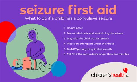 Seizures in children: Signs to look for and what to do - Children's Health