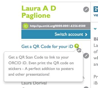 Neue Funktionalität am Freitag – ORCID iD QR-Codes - ORCID