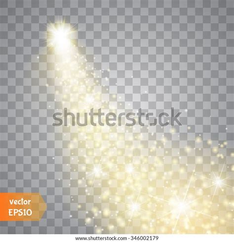 Bright Comet Large Dust Falling Star Stock Vector (Royalty Free ...