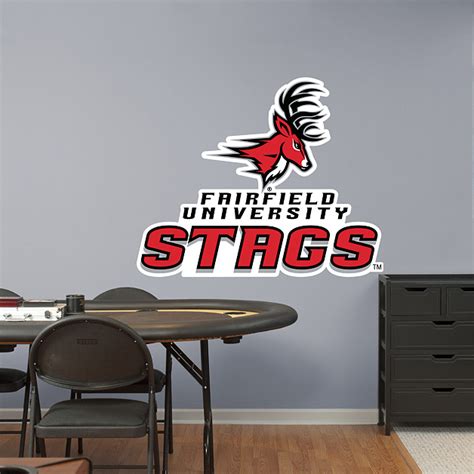 Fairfield Stags Logo Wall Decal | Shop Fathead® for Fairfield Stags Decor