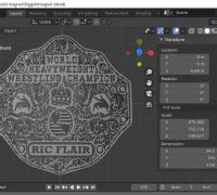 "wcw championship belt" 3D Models to Print - yeggi