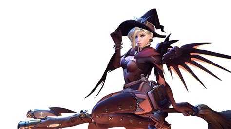 Overwatch - Witch Mercy [Halloween Skin] [8K UHD] by peperon321 on DeviantArt