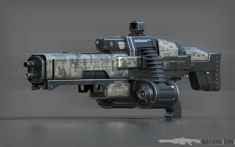 ArtStation - HEAVY MACHINE GUN