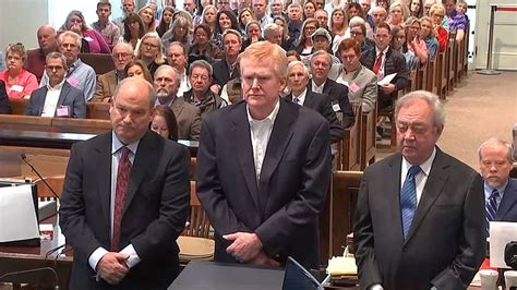 Buster Murdaugh holds his head in hands as his father sobs about moment ...