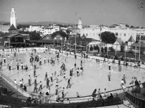 Tropical Ice Gardens ice-skating rink, Westwood Village, Los Angeles ...