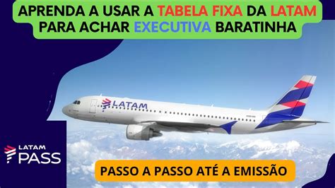 TABELA FIXA LATAM - APRENDA A EMITIR PASSAGENS AEREAS BARATAS - YouTube