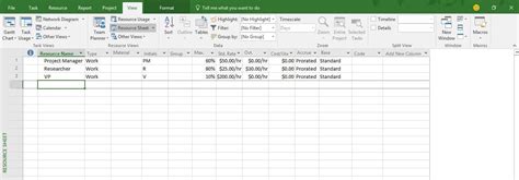 Ms project tutorial - seordseocv