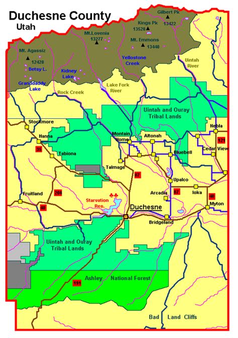 Duchesne County - Discover Utah Counties