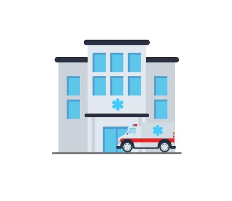 Premium Vector | Hospital vector isolated icon. Hospital building emoji illustration. Hospital ...