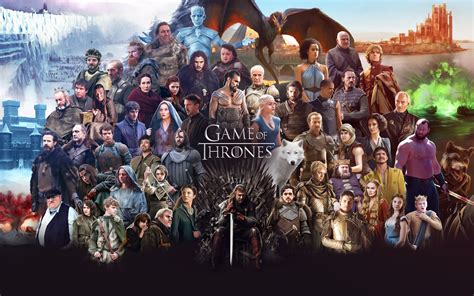 Game Of Thrones All Cast Wallpaper,HD Tv Shows Wallpapers,4k Wallpapers ...