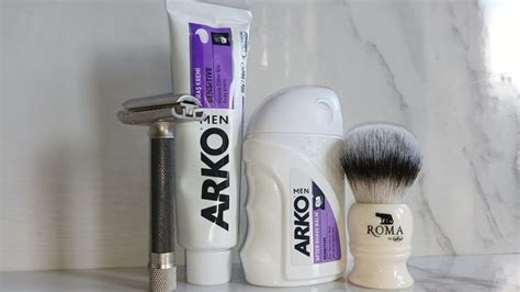 Arko Sensitive White shaving cream & Balm , first time using... in 2022 | The balm, After shave ...