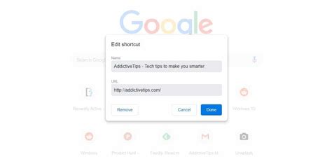 How To Edit The Speed Dial In Chrome